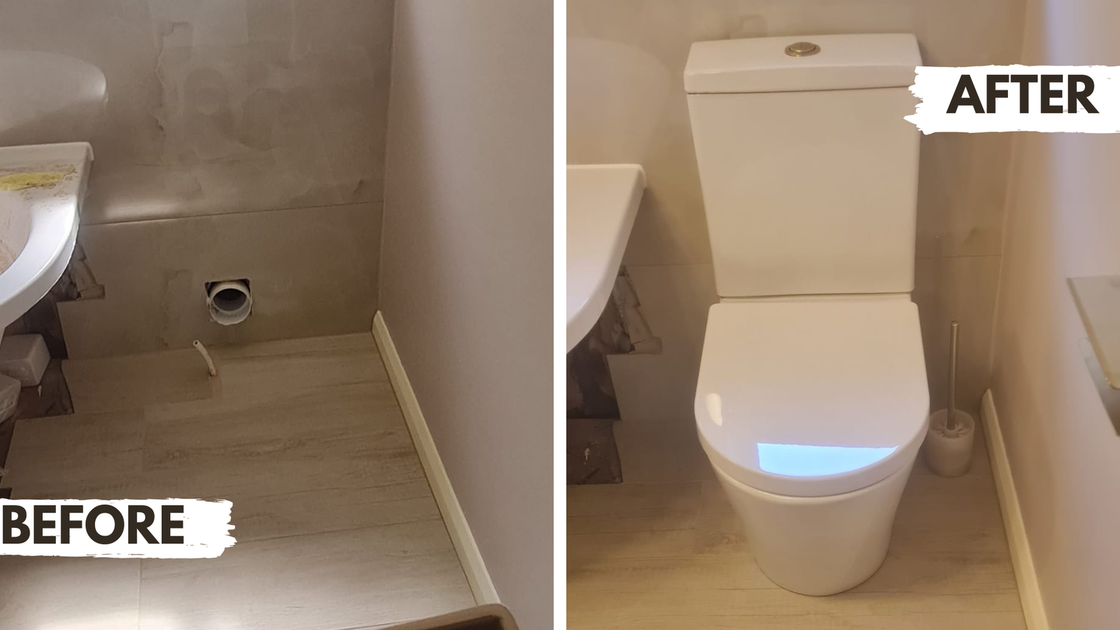 Plumbing completed by MrMultitask, plumbing and handyman services in Addlestone, Surrey